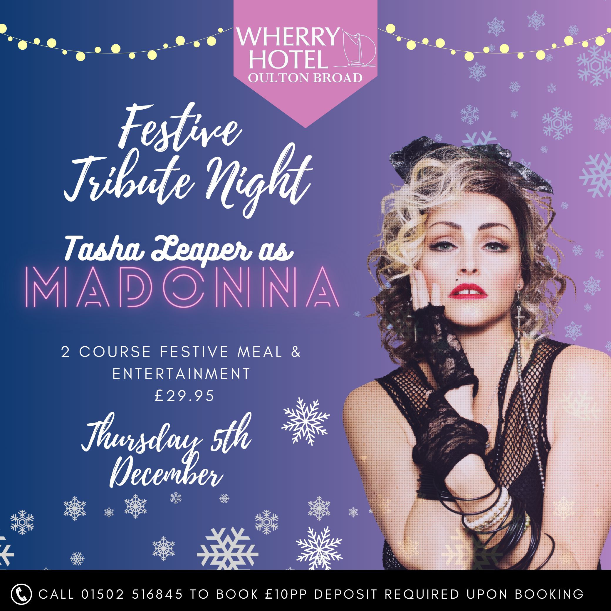 Madonna Festive Tribute Night
