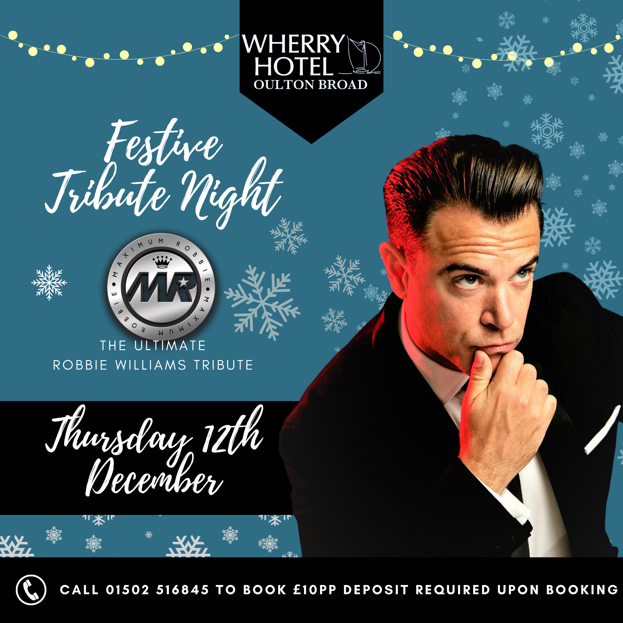 Robbie Williams Festive Tribute Night